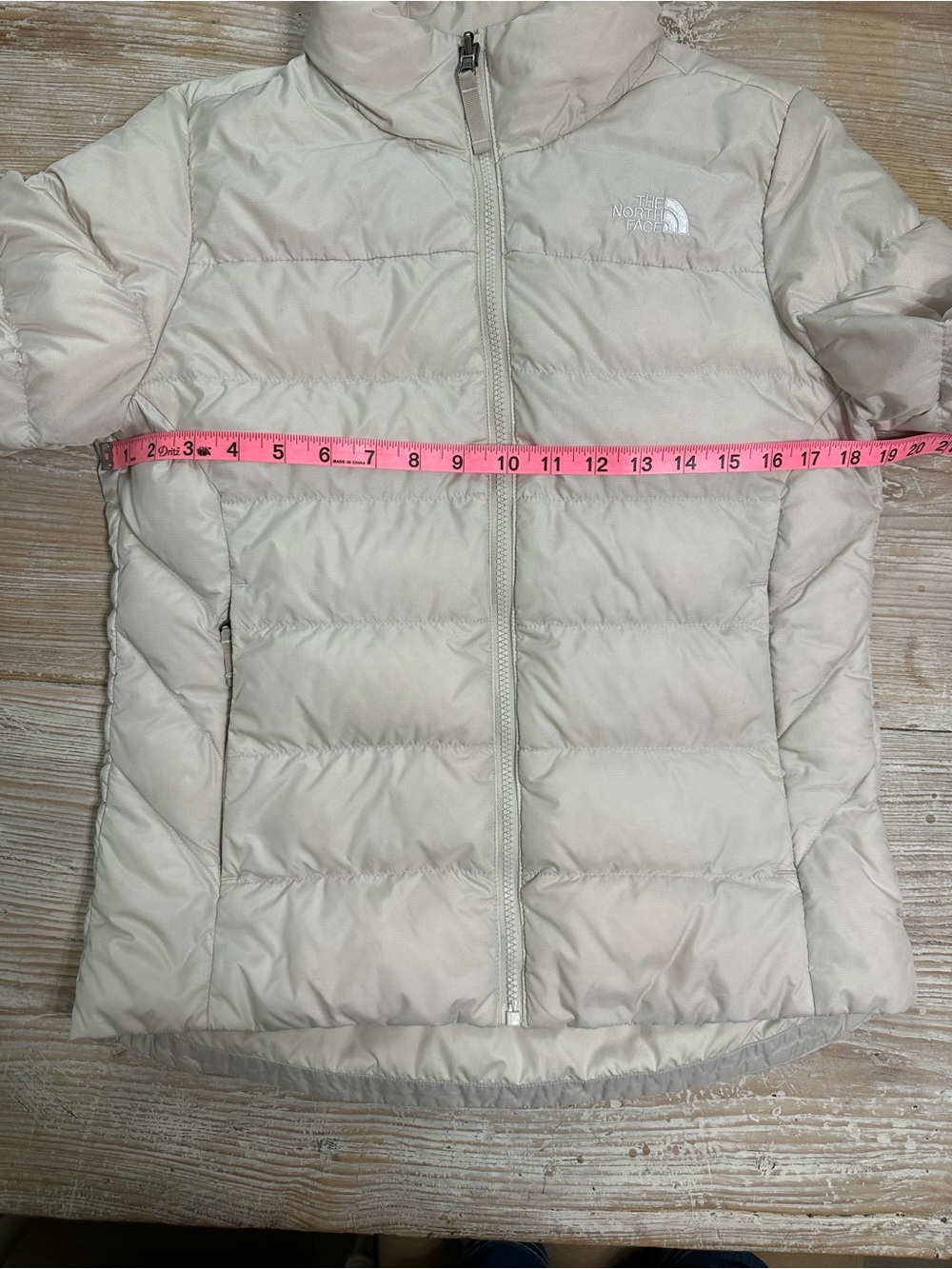 The North Face Women’s Minoqua Goose Down Puffer Jacket Off White Sz M - Picture 11 of 11